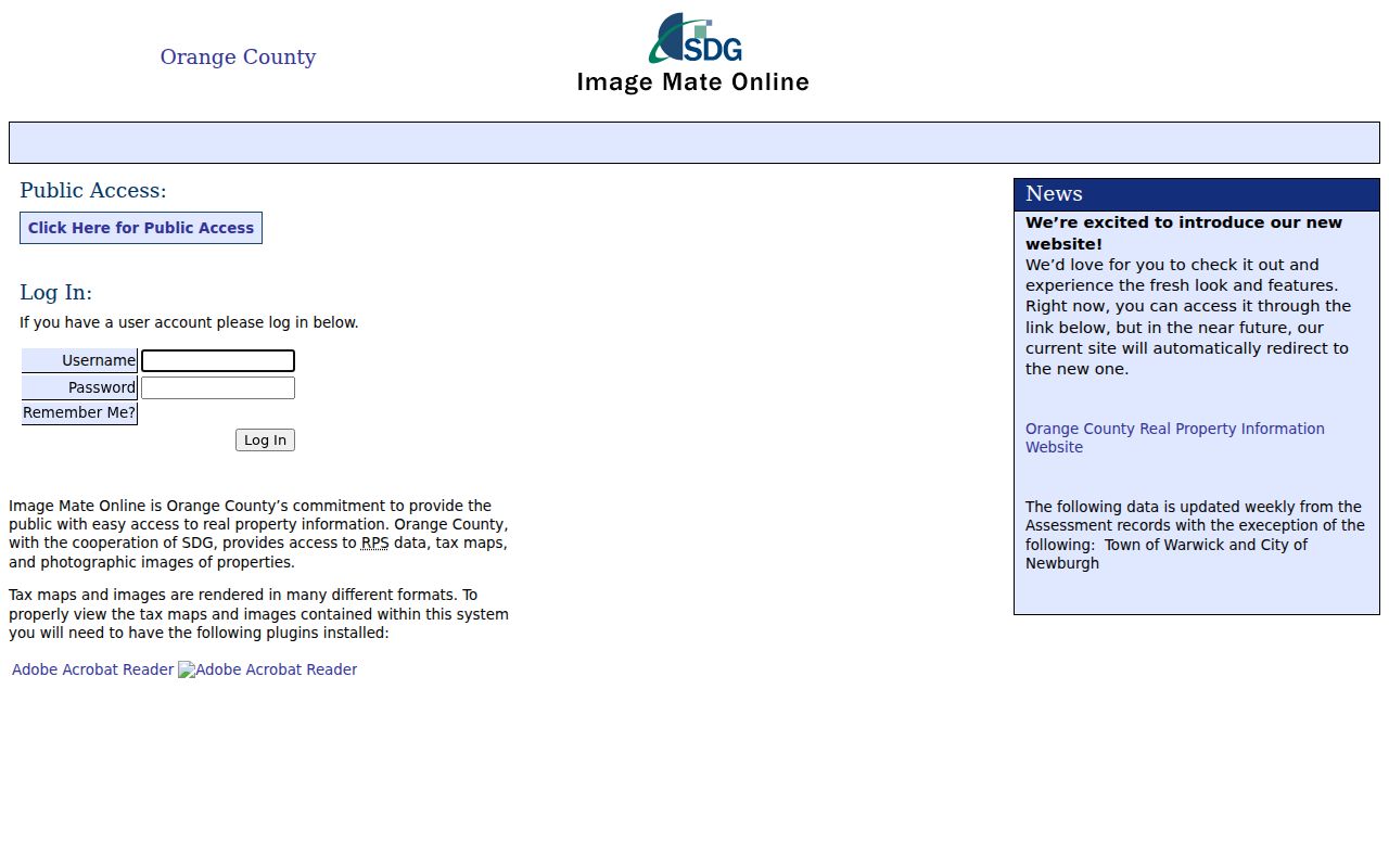 Town of Montgomery residents directory Image Mate assessment entry