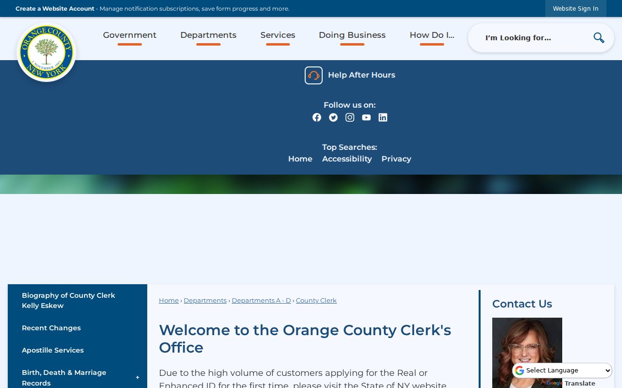 Town of Montgomery previous residents property-fraud alert information from the Orange County Clerk